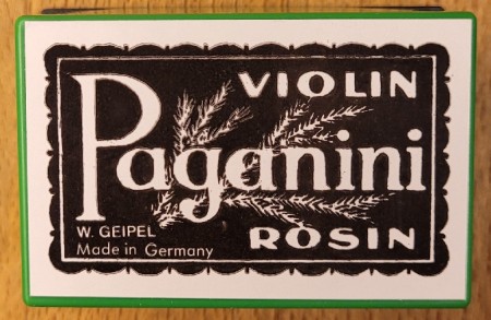 Paganini større type harpiks