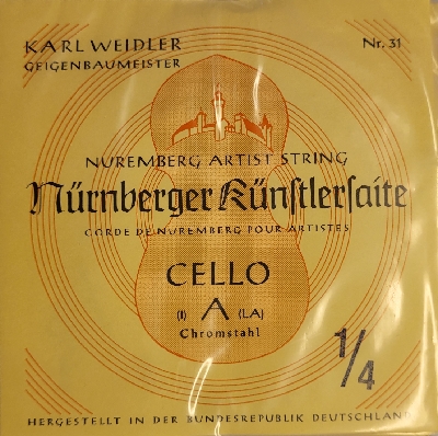 Nürnberger Künstler 1/4 sett for cello