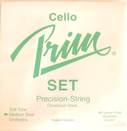 Prim sett for cello