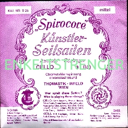 Thomastik Spirocore enkeltstrenger medium for cello