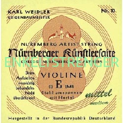 Nürnberger medium enkeltstrenger for 4/4, 3/4, 1/2, 1/4 og 1/8 fiolin